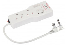 CORE MULTIPLUG 4WAY OVERLOAD 2XUSB-A 1XUSB-C