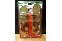 BOLTFIX VICTORIAN SCROLL CYLINDER LOCKSET BRASS PLATED 8INCH SAMSON.