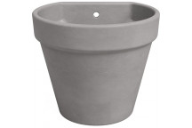 POT CLAY AMALIA WALL T0201AML01840204P VOLCANO 18CM ARTIVASI