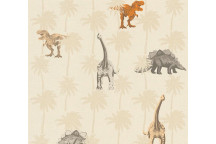 DINOSAUR WALLPAPER 0.53X10M
