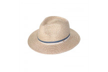 ERIKA MIXED CAMEL AND BLUE HAT 61CM
