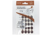 PRACTICAL WAY STICK-ON CAP MAHOGANY  20PP