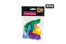 MIX COLOURS HELIUM BALLOON 10PIECE
