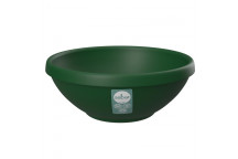 SEBOR DARK GREEN SOLAR DISH PLASTIC POT 30CM