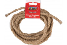 NATURAL CRAFT ROPE JUTE 8MMX3M