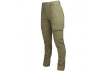 BOERBOEL PANTS LADIES KALAHARI CARGO OLIVE 32