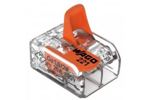 BX WAGO 2-WAY LEVER SPLICING CONNECTOR TYPE 0.14-4MM 100PIECE