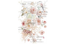 PARISIAN PETALS DECOUPAGE A3