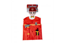 FIREMAN AND ACCESSORIES DRESS UP PARTY COSTUME
