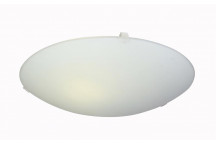 EUROLUX CEILING LIGHT PLAIN WHITE ROUND 250MM