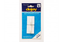 DEJAY ADHESIVE SQUARE HOOK 2PP