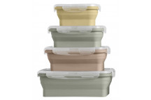 FOLDABLE LUNCH BOX 4 PIECE