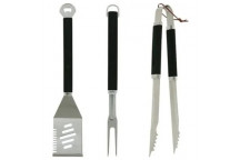 MEGAMASTER 3PIECE UTENSIL BRAAI SET