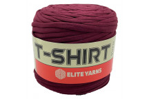 ELITE YARN T-SHIRT BURGENDY 700GR