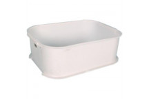 FOOD CRATE WHITE 648X387X210MM