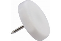 PLASTIC WHITE NAIL GLIDE 15MM 8PP
