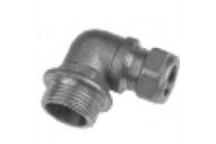COUPLER STRAIGHT MALE BRASS COMPRESSION  15MMX3/4\"