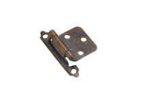 STEEL ANTIQUE BRASS 3 KNUCKLE HINGE 2PIECE