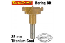 HINGE BORING BIT 35MM TITANIUM COATED