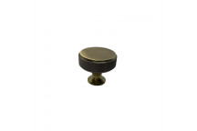 ROCO BRASS ANTIQUE RADIO KNOB 30MM