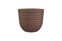 ARTEVASI HAVANA WAVES LINEN PLASTIC POT 40CM