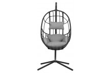 CLIFF HANGING PATIO CHAIR WITH CUSHION
