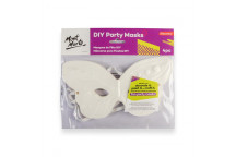 HALF BUTTERFLY CRAFT PARTY MASK 4 PIECE