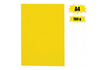 BUTTERFLY CRAFT BOARD YELLOW A4 160GSM