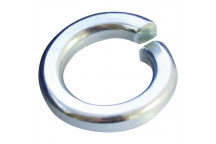 GALVANIZED SPRING WASHER 6MM 25PIECE