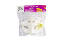 MASQUERADE CRAFT PARTY MASK 4 PIECE