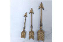 3PIECE INDIE WOOD ARROWS