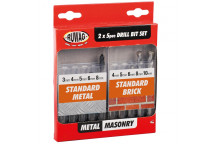 10PCE COMBO SET BRICK/STANDARD METAL