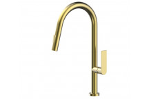 MIXER SINK PULL OUT SILK BRASS BLUTIDE