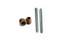 LEG FIXING KIT WITH INSERT 8X13MM 2PIECE