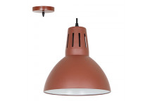 EUROLUX E27 RUST PENDANT LIGHT 280MM