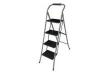 FOUR STEP STEEL HOUSEHOLD LADDER 150KG