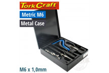 TORK CRAFT M6 REPAIR THREAD KID WITH TOOL BOX