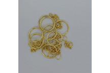 CRAFT GOLD KEYCHAIN 10PIECE