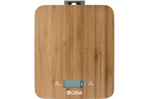 CASA KITCHEN SCALE BAMBOO ELECTRON