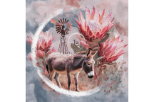 DECOUPAGE KAROO DONKEY DREAMS A4