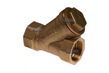 STRAINER BRASS Y-TYPE WITH STAINLESS STEEL SCREEN FXF 20MM STRAINER