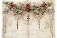 DECOUPAGE SEASONS GREETINGS A4
