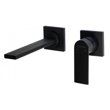 MIXER BATH/BASIN TRIM SET SILK BLACK BLUTIDE