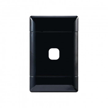 NEU BLACK 1 LEVER GRID PLATE 100X50MM