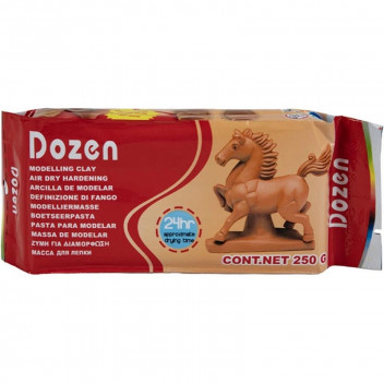 DOZEN AIR DRY CLAY TERRACOTTA 250G