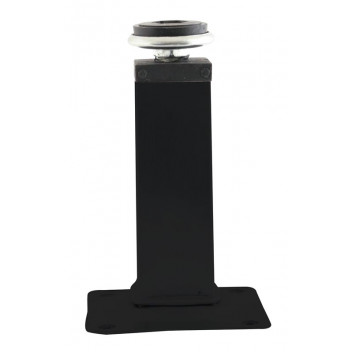 BLACK SQUARE LEG 150MMX25X25MM