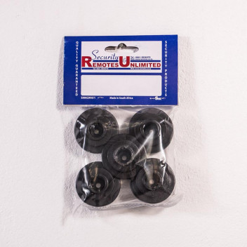 NTEK BLACK FLAT BAR WIRE FERRULE 4.5MM 5 PER PACK