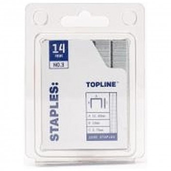 TOPLINE STAPLES NO3 12MM