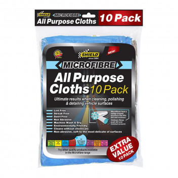 SHIELD ALL PURPOSE MICRO FIBRE CLOTH 10 PACK