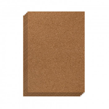 DALA 4PIECE A4 CRAFT CORK SHEET 2MM